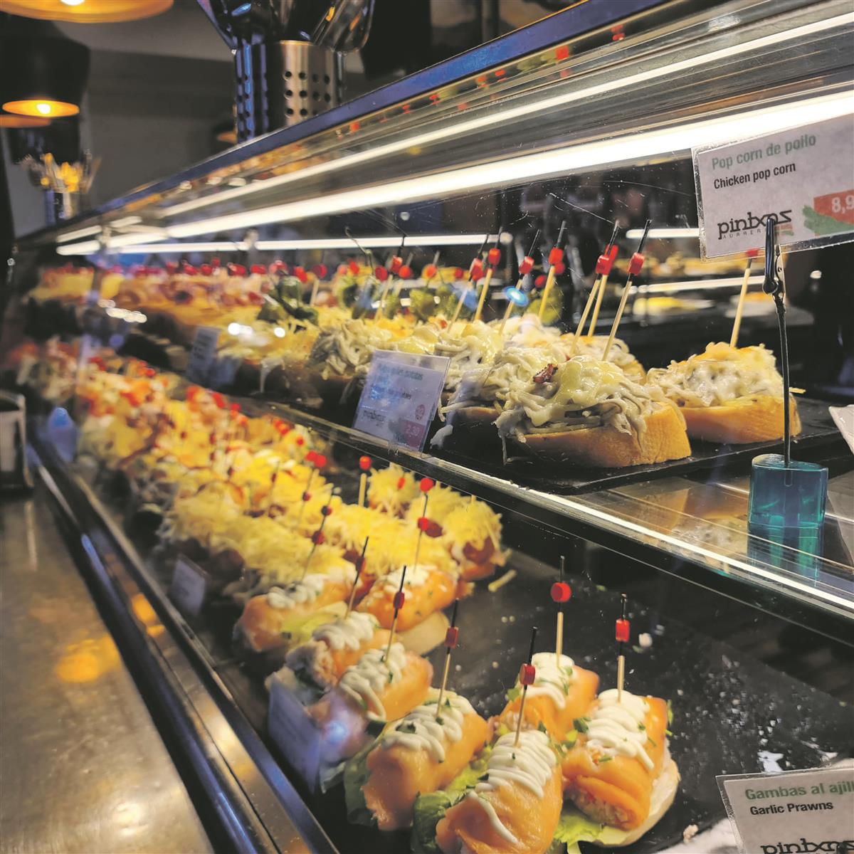 Tapas-Gasse von Benidorm