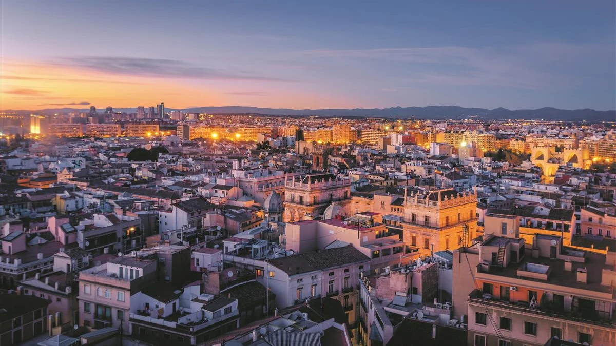 Valencia sunset