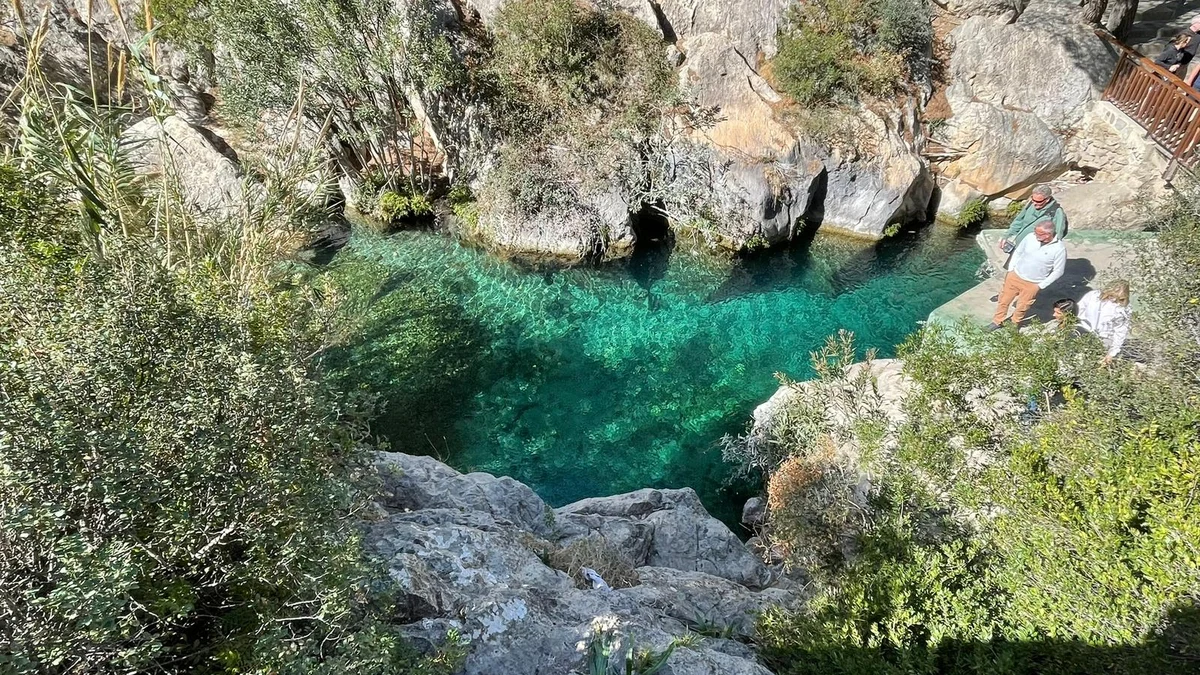 Fonts del Algar,,die Algar-Wasserfälle Costa Blanca 1