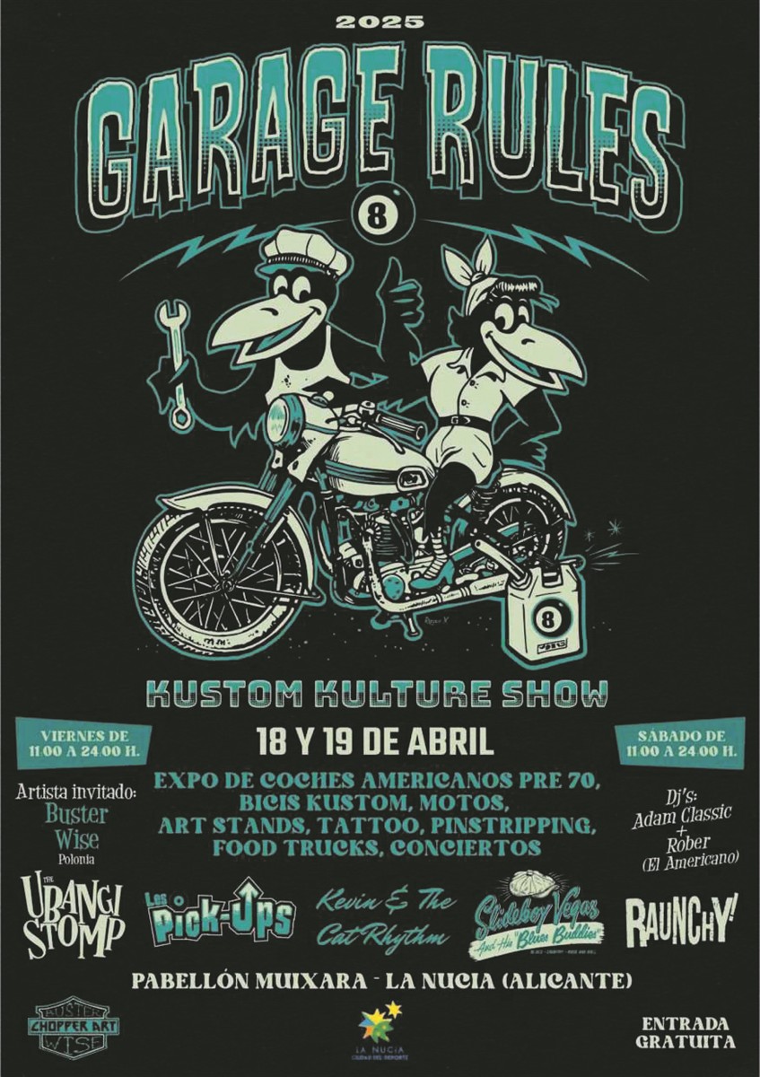 garage rules la nucia