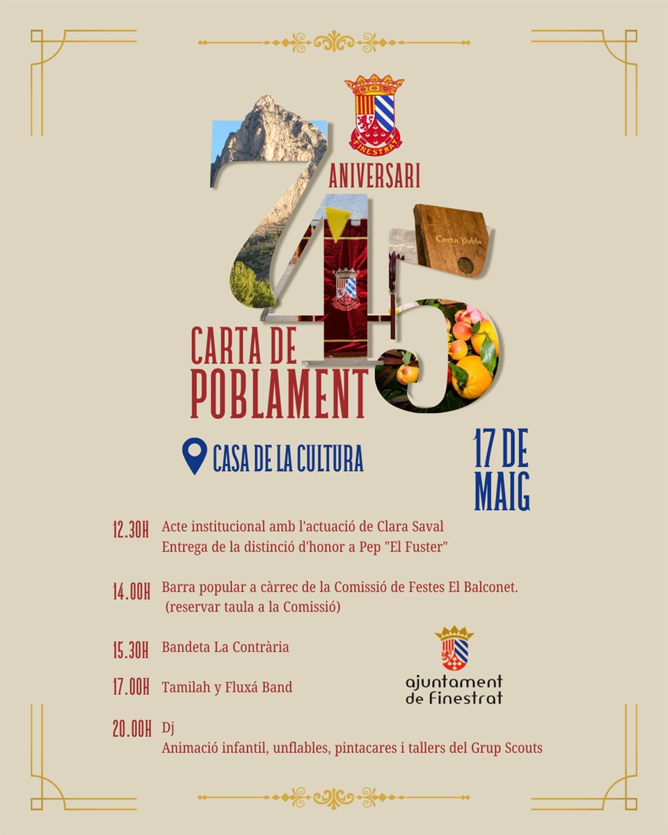Carta Pobla Finestrat