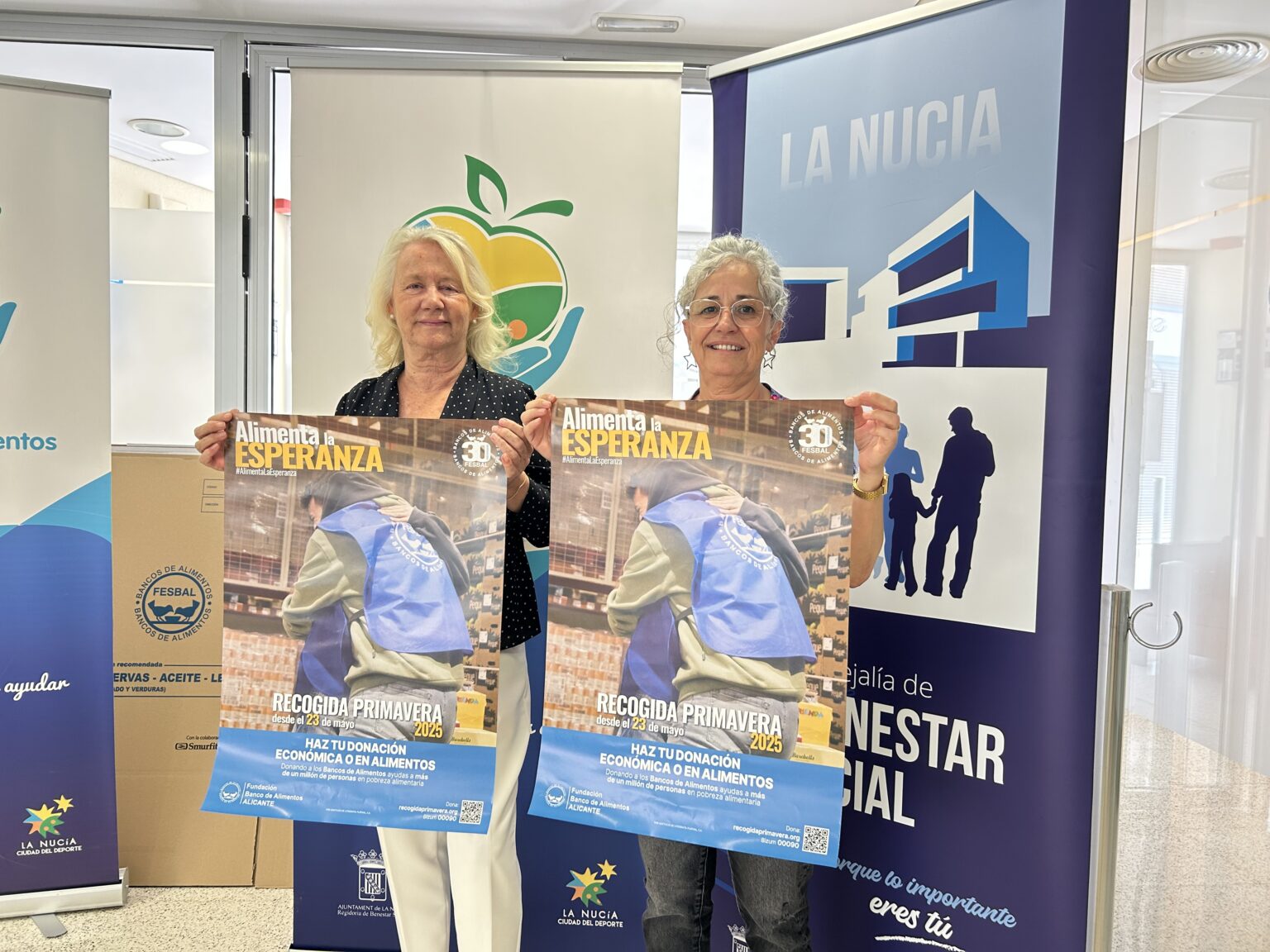 La Nucía sammelt Lebensmittel im Mai 2025 für Bedürftige