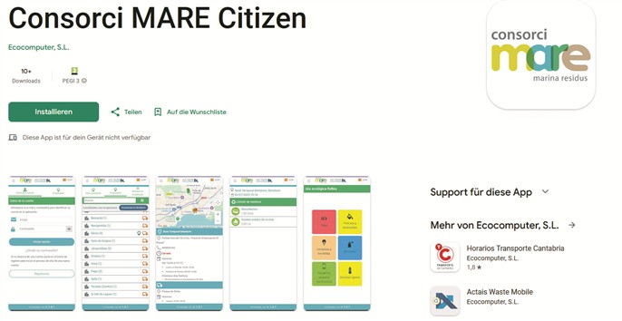 Recycling per App: Consorci MARE setzt auf digitale Umweltbildung