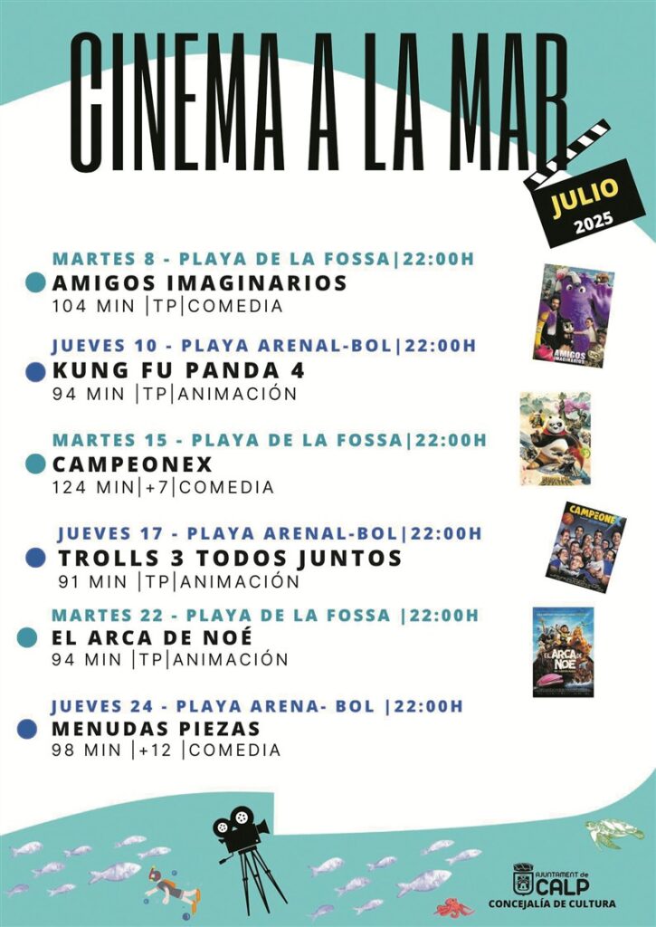 cinema a la mar Calpe