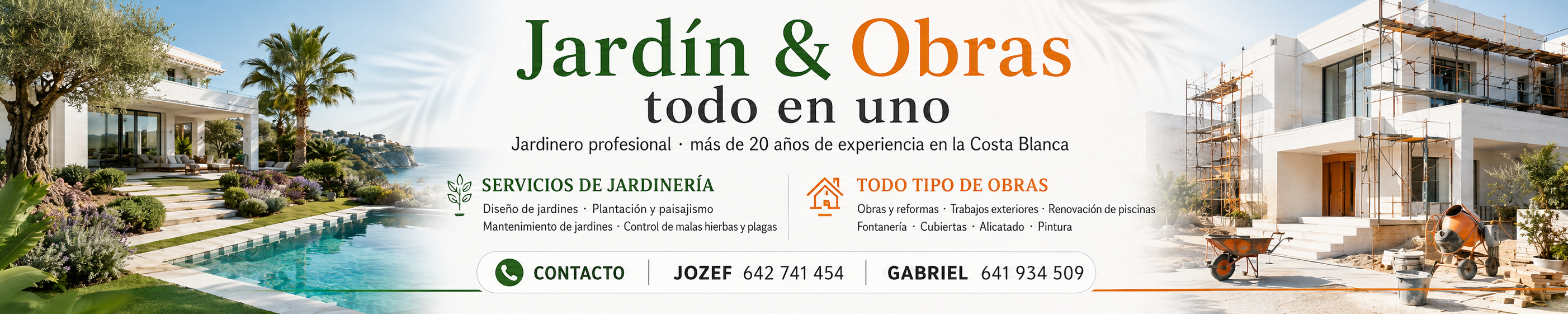 Jardinería en la Costa Blanca
